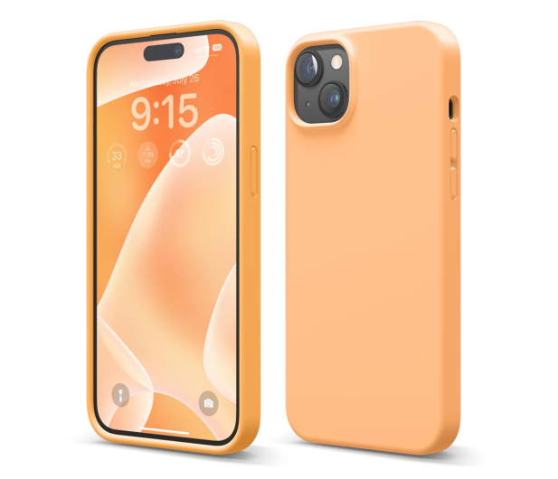 Elago Silicon Case do iPhone 15 Plus Orange - 1236318 - zdjęcie